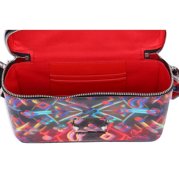 Christian Louboutin Kipi Patent Leather Messenger Bag Multi - Picture 4 of 6